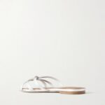 Carrie 5 Knotted Metallic-leather Sandals Thumbnail 2