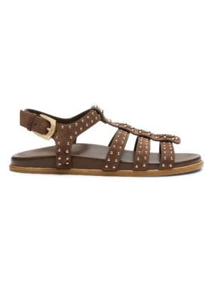 STUART WEITZMAN Perry Fisherman Leather Sandals