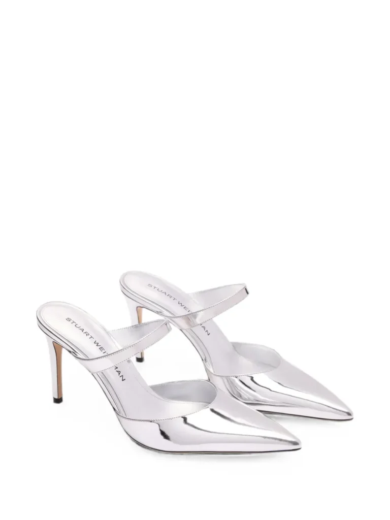 Stuart Power Pointed-toe Mules Full Size Image 3