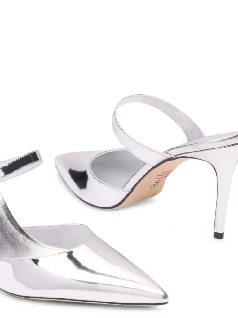 Stuart Power Pointed-toe Mules Full Size Image 4