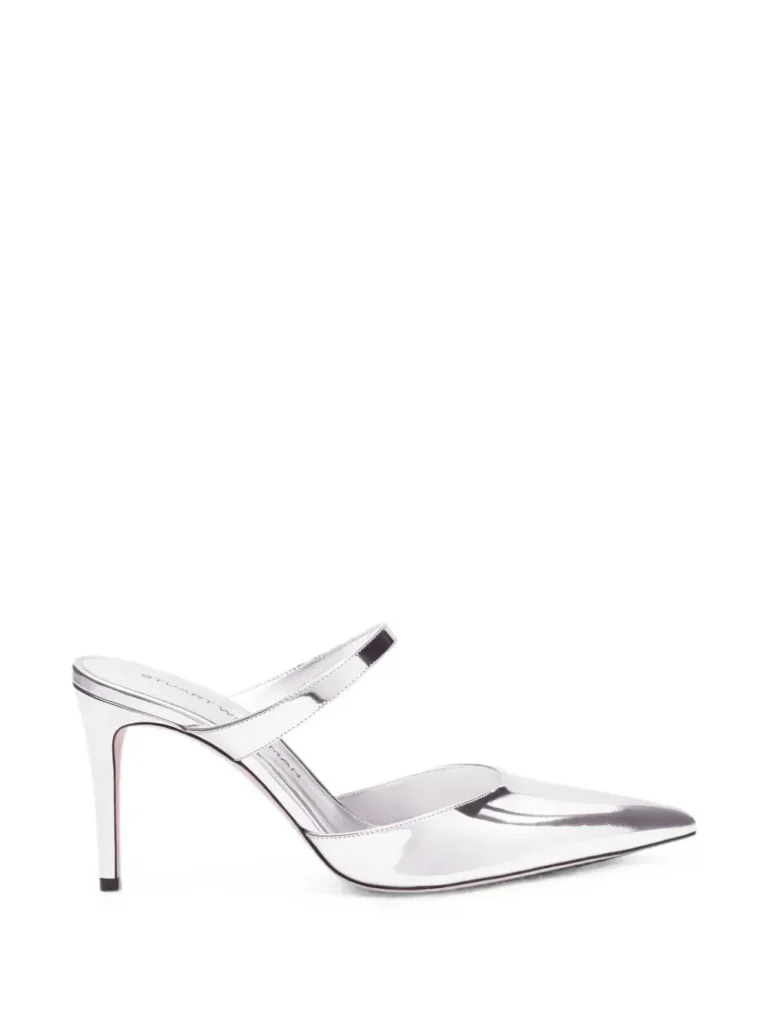 Stuart Power Pointed-toe Mules Full Size Image 1