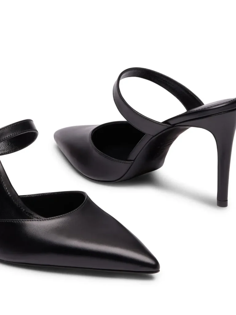 Stuart Power Pointed-toe Mules Full Size Image 3