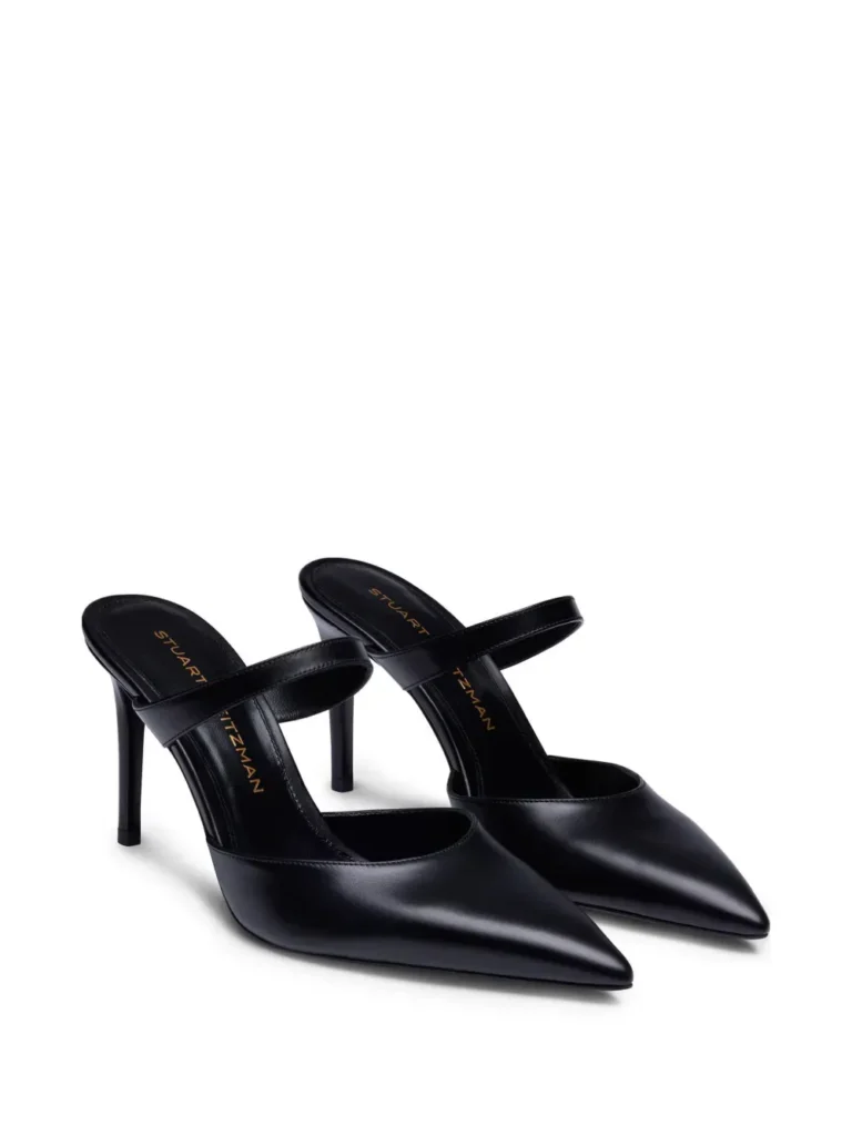 Stuart Power Pointed-toe Mules Full Size Image 4