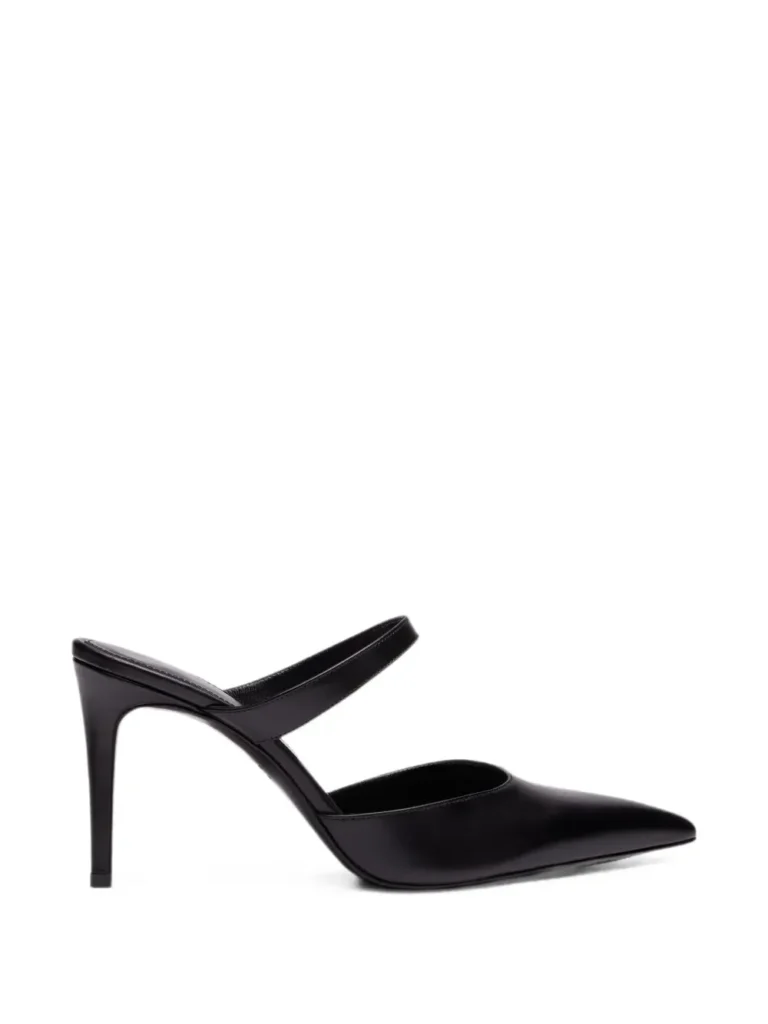Stuart Power Pointed-toe Mules Full Size Image 1