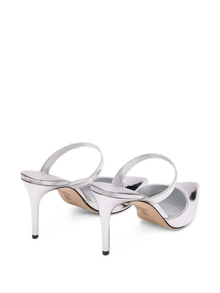 Stuart Power Pointed-toe Mules Full Size Image 2
