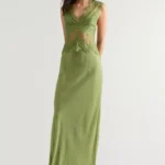 Visions Lace Maxi Dress Thumbnail 1