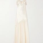 Elaria Ruched Silk Maxi Dress Thumbnail 4
