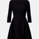 Crepe Couture Embellished Minidress Thumbnail 4