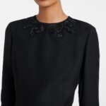 Crepe Couture Embellished Minidress Thumbnail 3