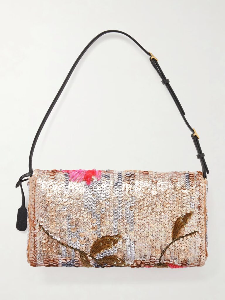 DeVain Sequined Shoulder Bag Full Size Image 4