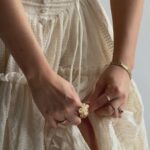 The Fae Midi Dress in Chantilly Thumbnail 2